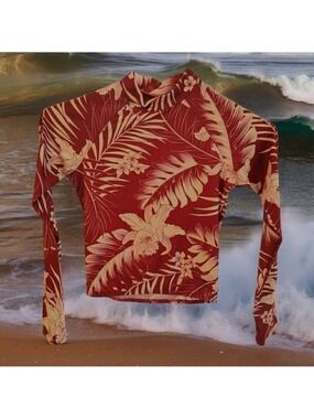 Rhythm Australia Womens RED Surfing Shirt - XS - New with Tags